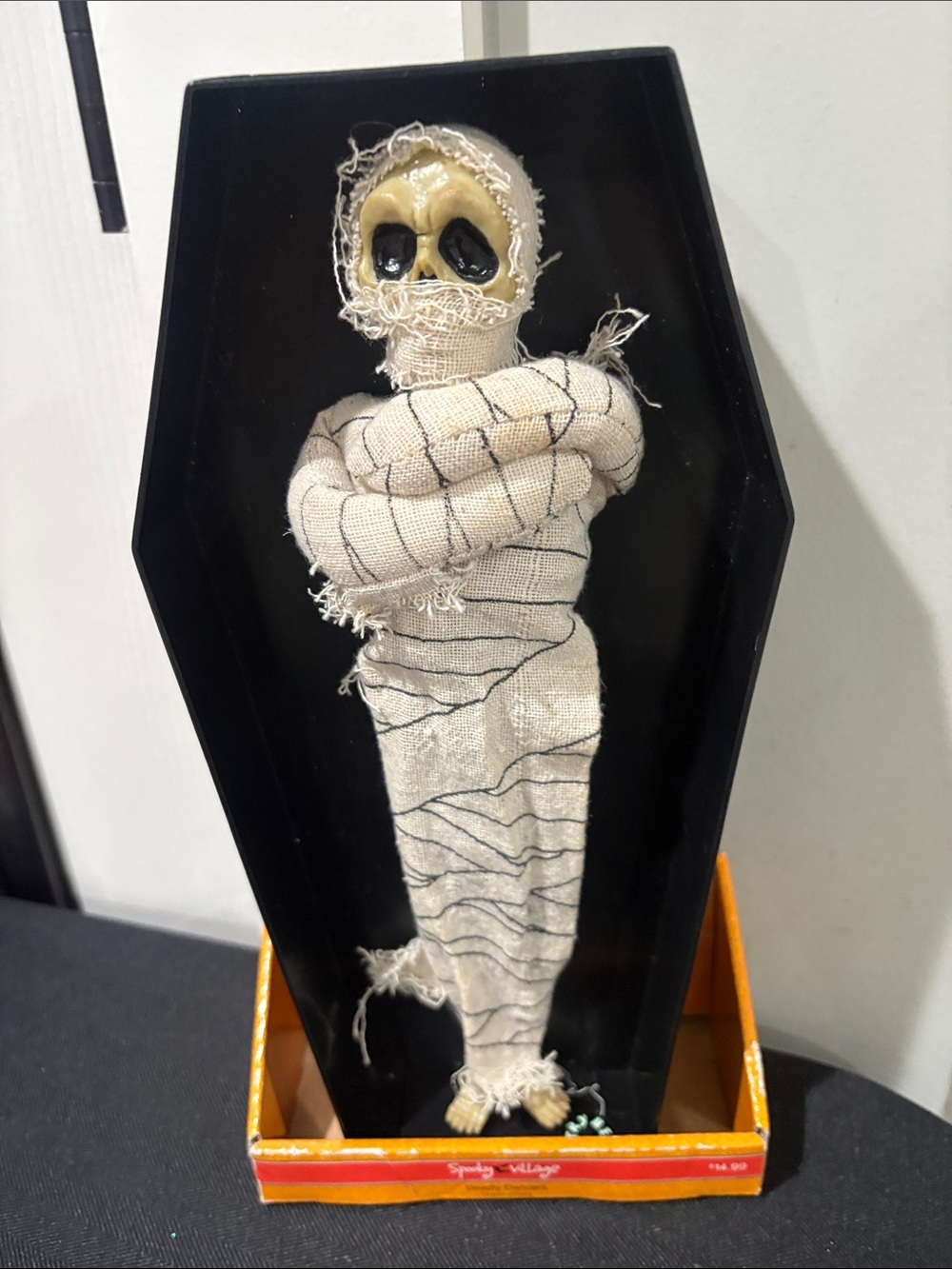 Handcrafted Mummy Wall Art in Off-White